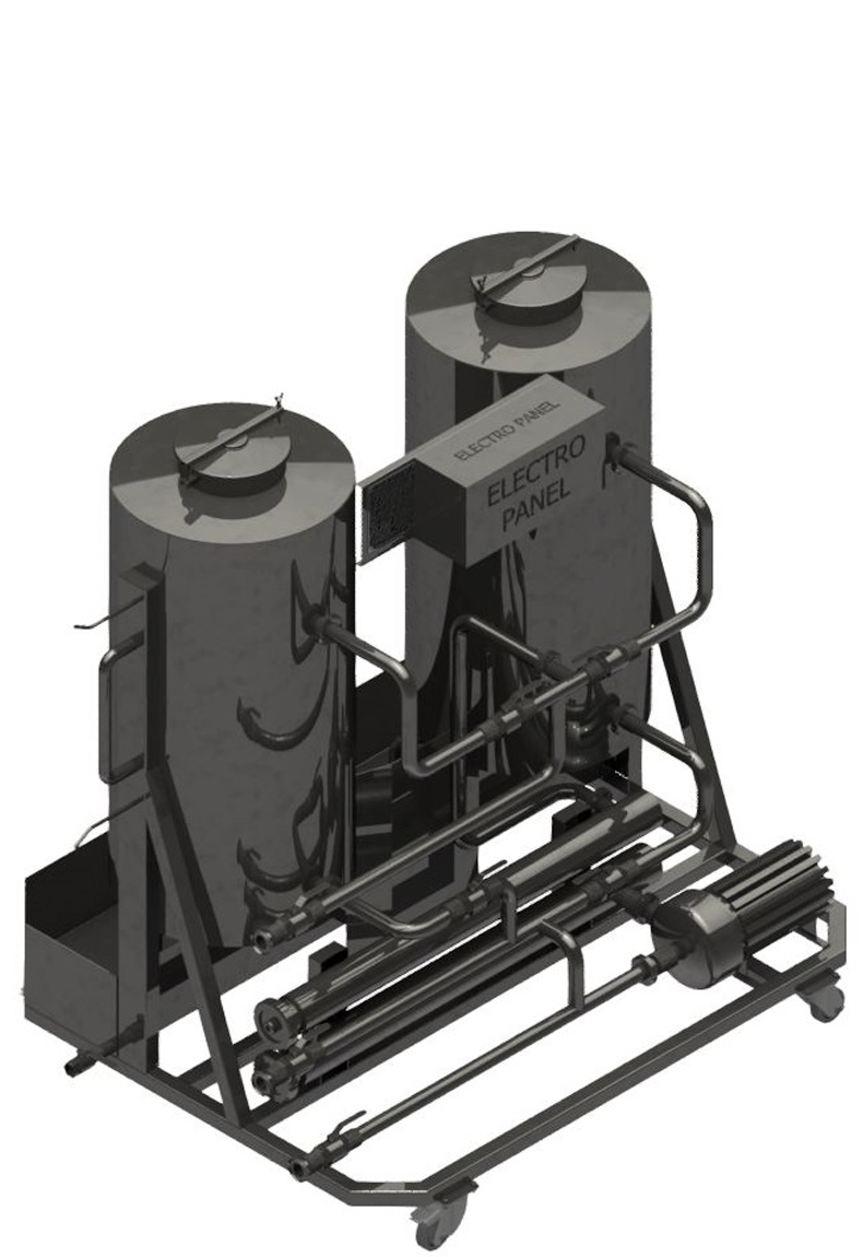 Beer fermentation - Cylindrical conical tank